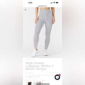 Glyder Stripped high power legging